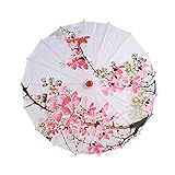 Eigenschaften: Taosheng Kunst-Regenschirm Chinesischer Seiden-Stoffschirm Klassischer Stil Dekorativer Regenschirm Ölpapier bemalter Sonnenschirm (Farbe: A4)