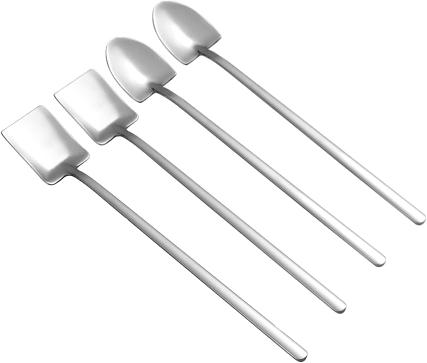 Shovel Dessert Spoon,7 Inch 304 Stainless,Shovel Teaspoon,Shovel Ice