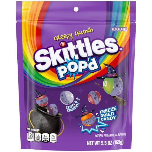 Skittles Pop'd Halloween Blend 5.5 Ounces...