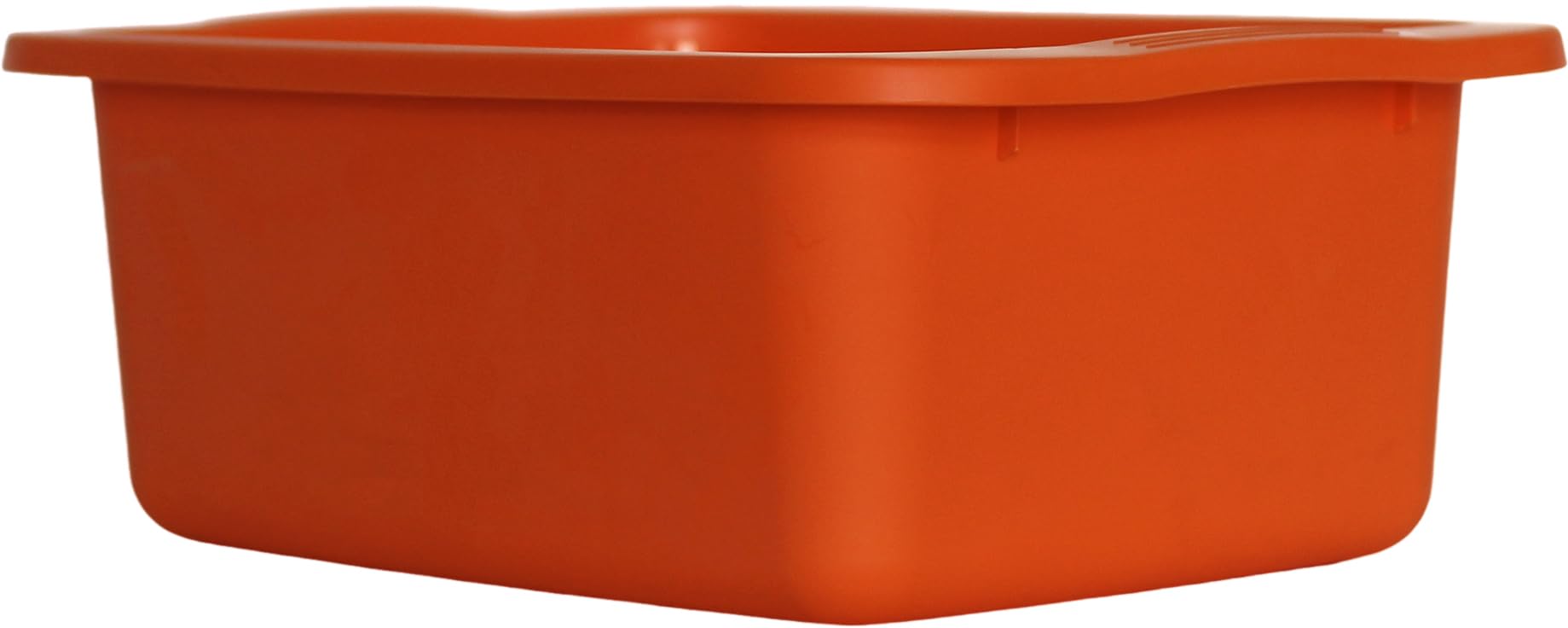 START Macchiavelli catino rettangolare arancione. Bacinella in plastica di capacità 10L. Vaschetta multiuso misure 42 x 31 x 15,5 cm