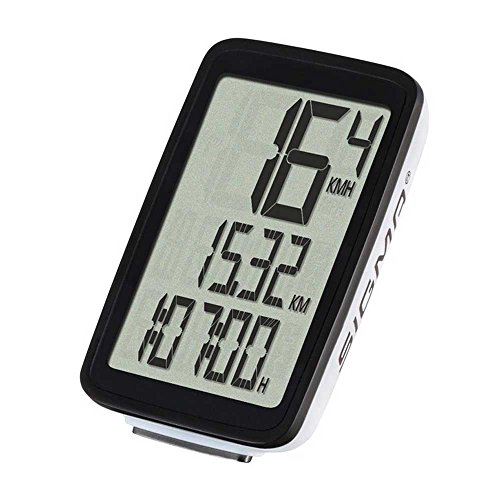  Sigma Pure 1 ATS Trendline - Ciclocomputer Senza Fili, Colore: Bianco