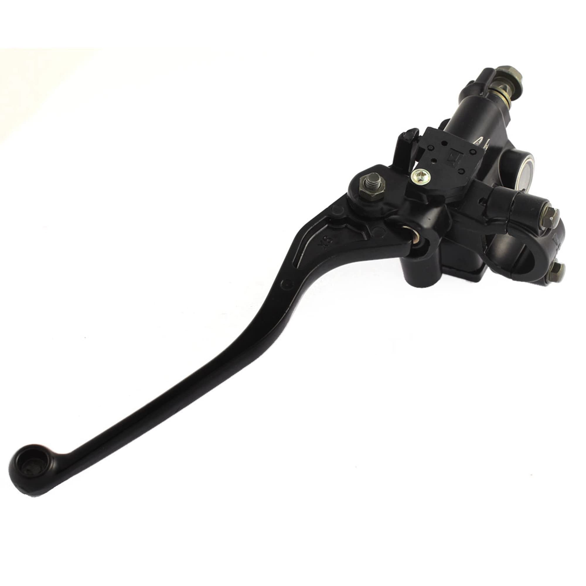 sourcingmap Metallo Nero Motociclo Anteriore Pompa Freno Accessorio Per Cg125
