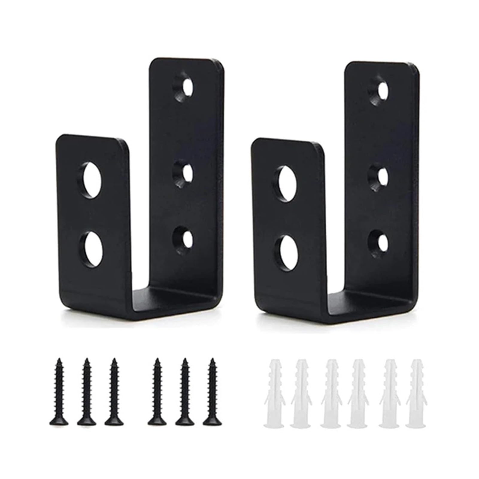 Soportes de Barricada de Puerta 2x4, Barra de Seguridad, Soporte en U, Dispositivos de Alta Resistencia, Cerradura Nocturna, Barricada, Soporte de Refuerzo de Puerta