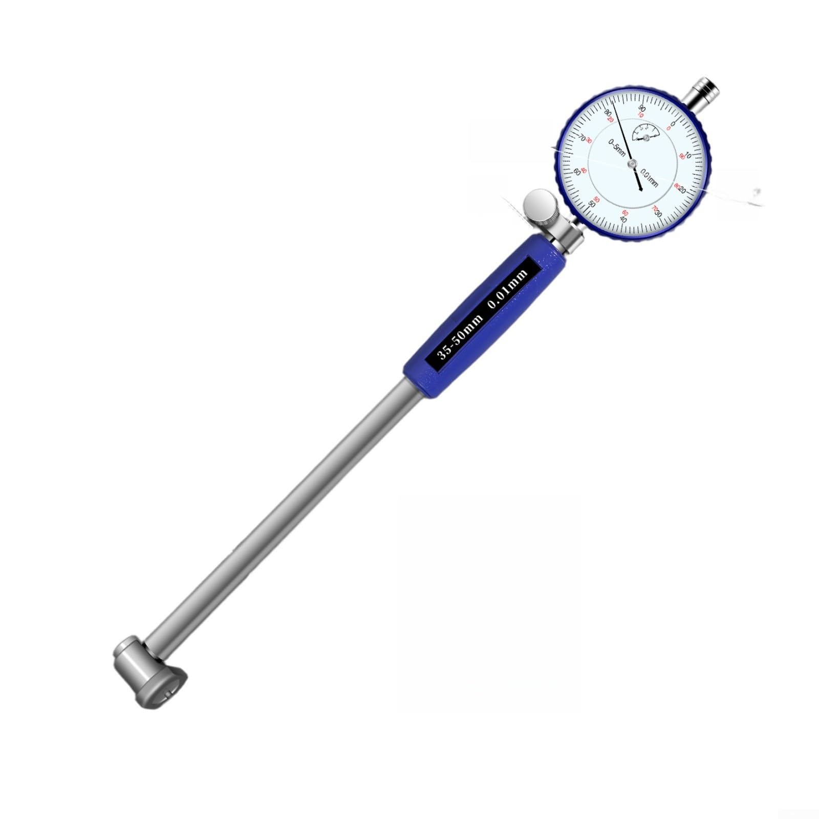 Innenmessgerät Zylinder Bormessung 10-450 MM Mit 0,01 MM Genauigkeit Austauschbare Sonden Für Motorenzylinderprüfung Klare Ablesung(35-50m)