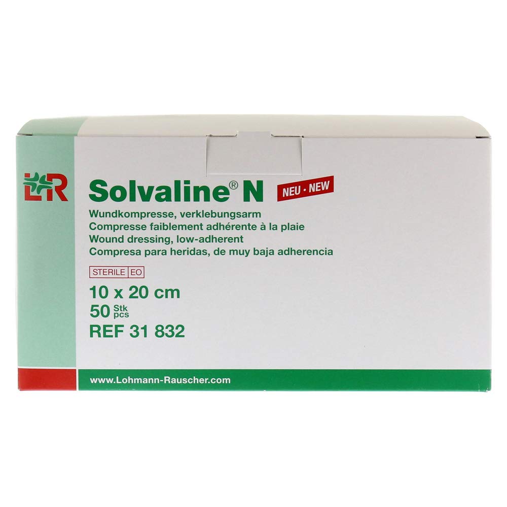 Solvaline N compresse sterili 10 x 20 cm
