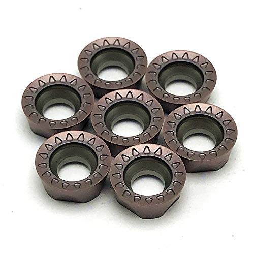 10 piezas RPMT10T3MO VP15TF fresa de carburo indexable miniatura 1