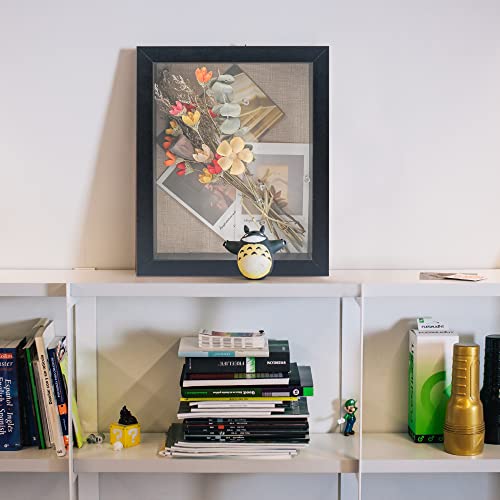 GraduatePro 3D bilderrahmen 23x28 zum befüllen schaukasten Wand für Schwarz Objektrahmen Hochzeit Box Deko Oder Schreibtisch – Ansicht 6