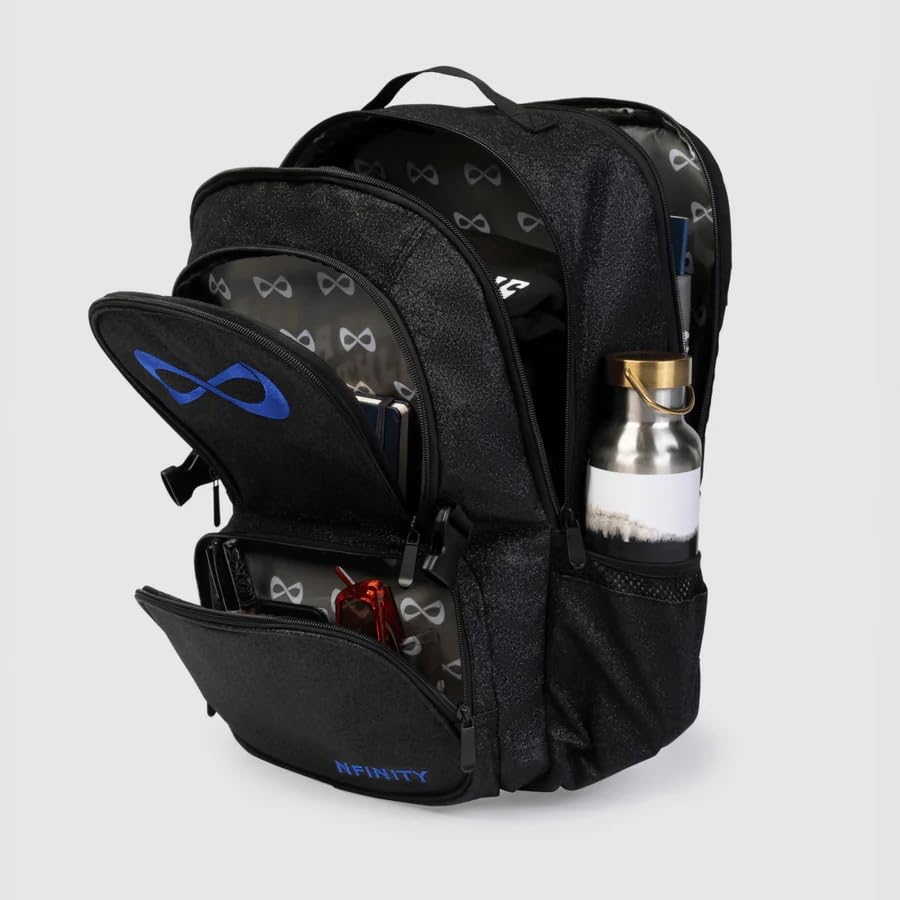 Image of Nfinity Sparkle Cheer Backpack - Lightweight Backpack Durable Storage Bag