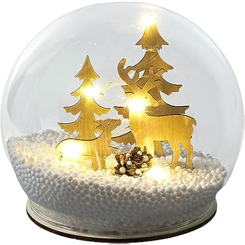 St Helens Home & Garden LED Christmas Snow Globe Cover