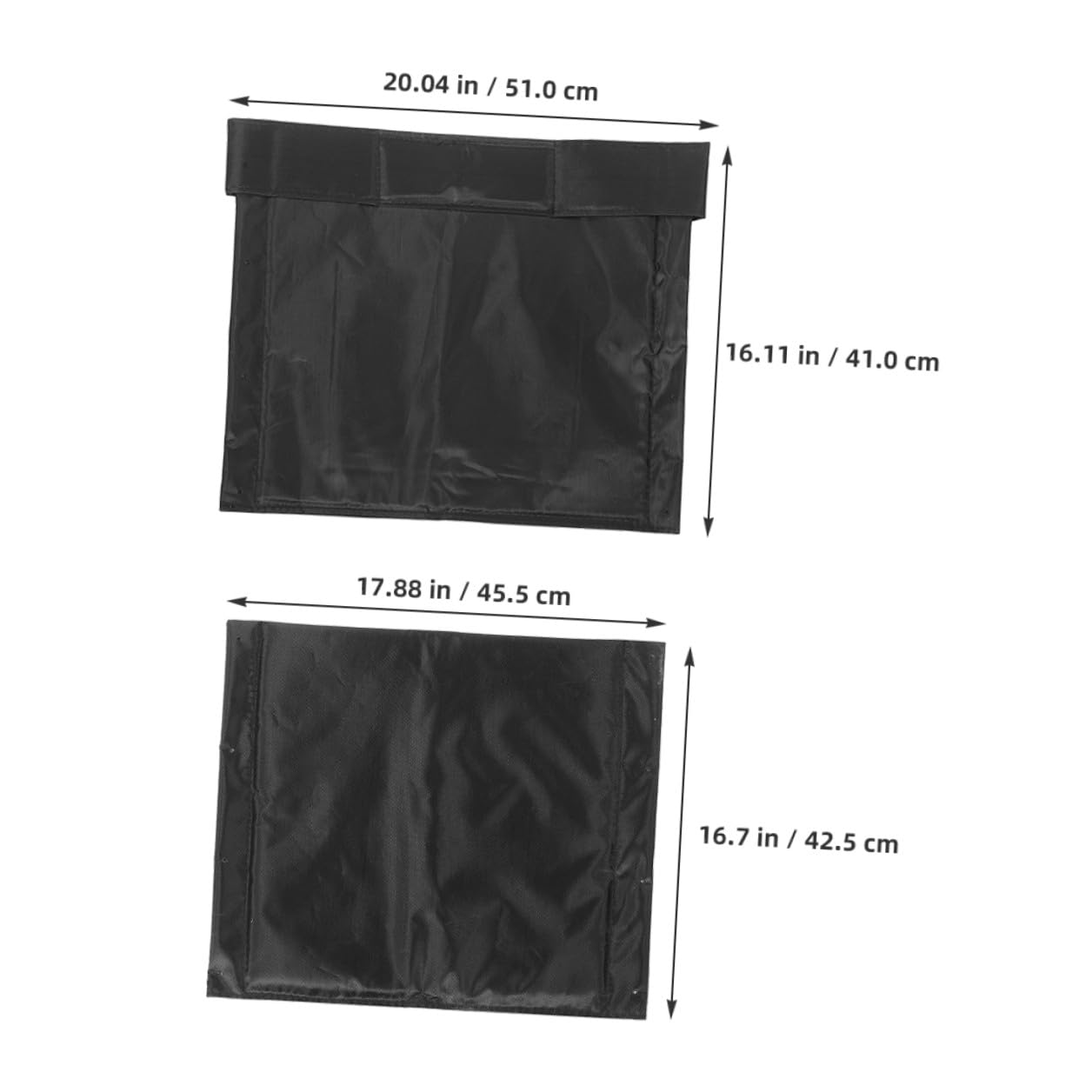 Cojines para Silla de Ruedas 2 Piezas, Asiento y Respaldo de Tela Oxford Negro, Acolchado Grueso Transpirable, Soporte Ergonómico para Movilidad y Uso Diario en Personas Mayores