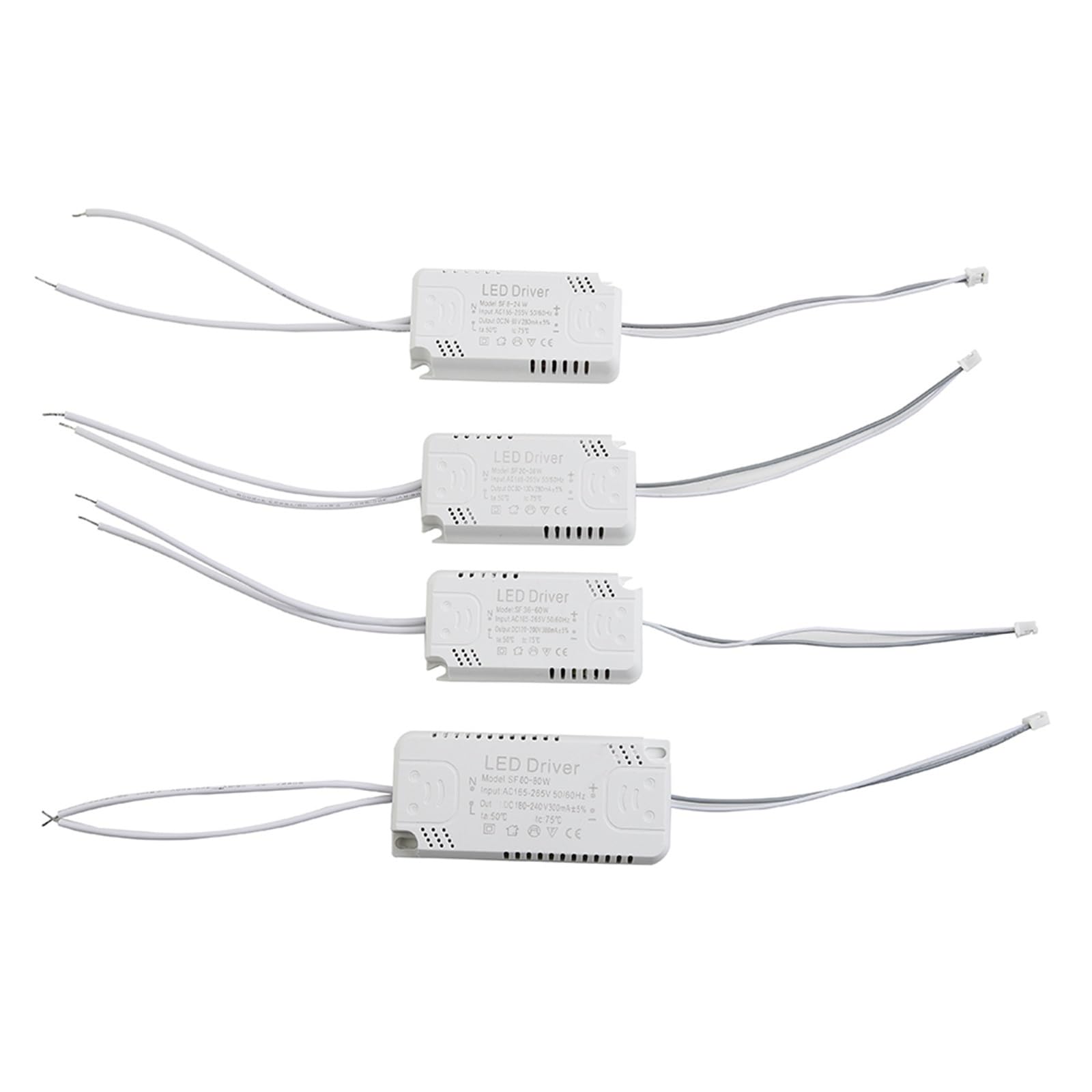 Adattatore driver LED 280mA 8-24W 24-40W 40-60W 60-80W AC165-265V Pannello trasformatore di illuminazione for lampada da soffitto(60-80W)