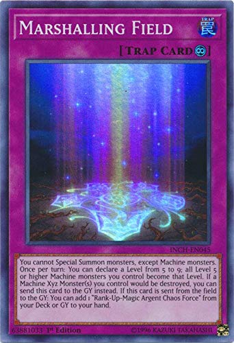  Yu-Gi-Oh! - Marshalling Field - INCH-EN045 - Super Raro - 1a Edizione - Infinity Chasers