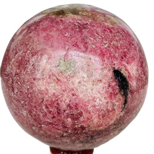 Boule de cristal rose, le cadeau idéal pour décorer une table de chevet