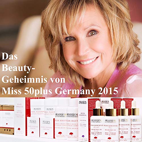 ARGAND'OR Biologische arganolie, haarolie voor droog haar, 50 ml, versterkt het haar en werkt gespleten haarpunten tegen voor elasticiteit, soepelheid en natuurlijke glans, veganistisch - Image 6