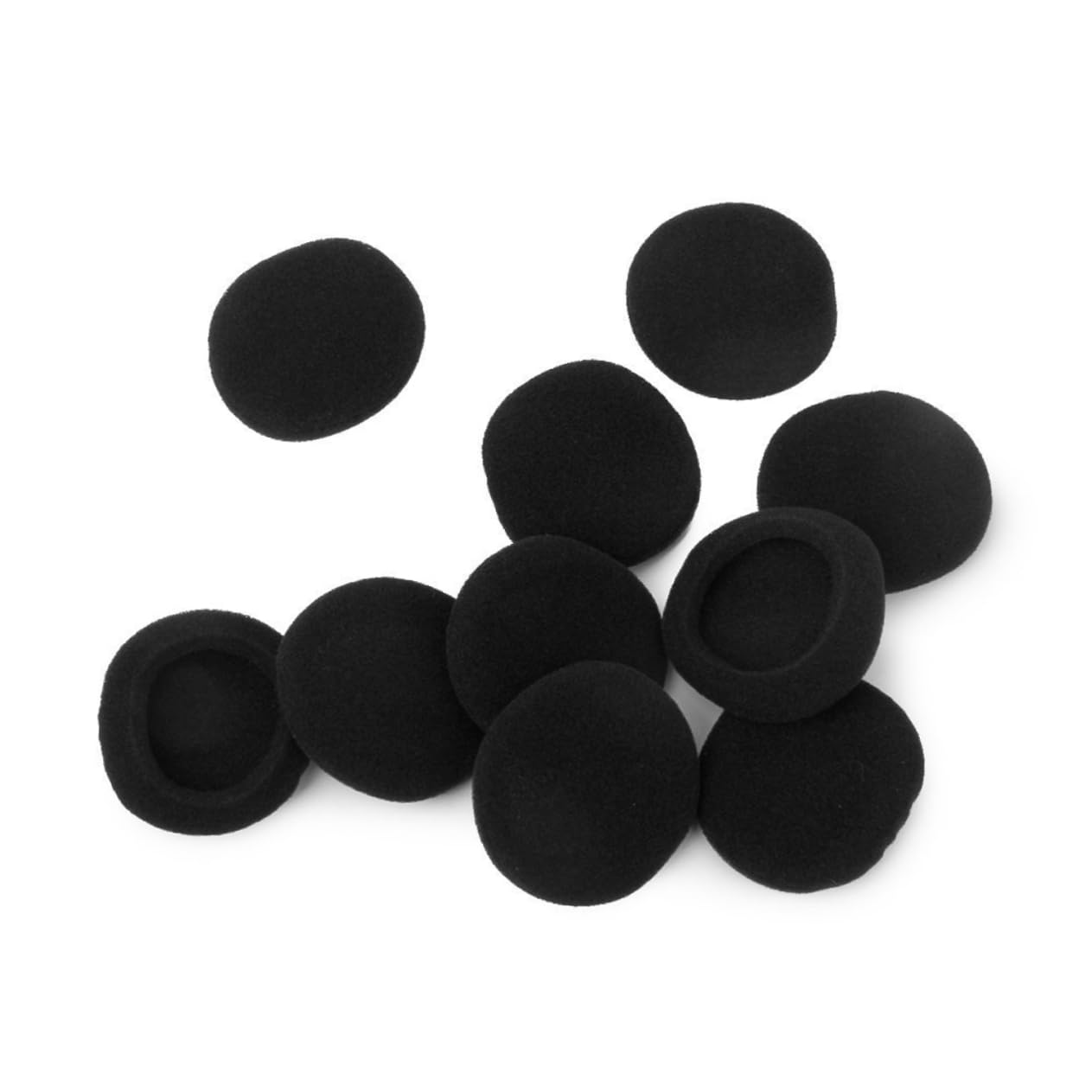 Gatuida 10pcs Earphone Covers Foam: 40mm Ear Earbuds Headset Sponge Covers Earphone Ear Pads Covers Earpads Ear Cushions Foam Replacement - Image 2
