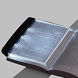 Led para leitura recarregável LED tela plana visão noturna luz de leitura, proteção ocular