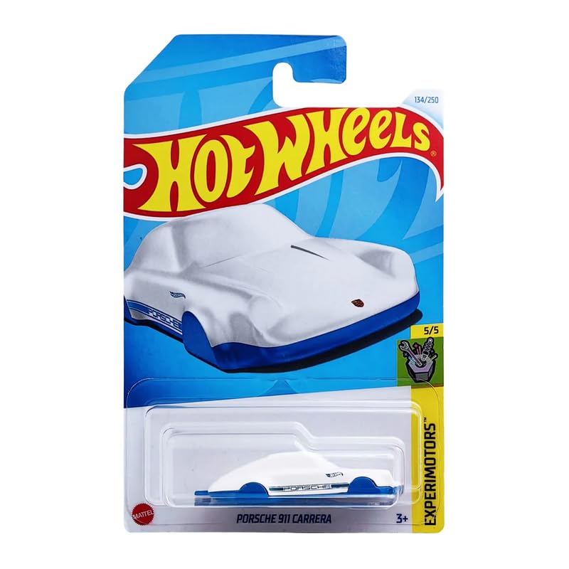 Porsche 911 Carrera Experimotors for Ages 3 and Up (White)
