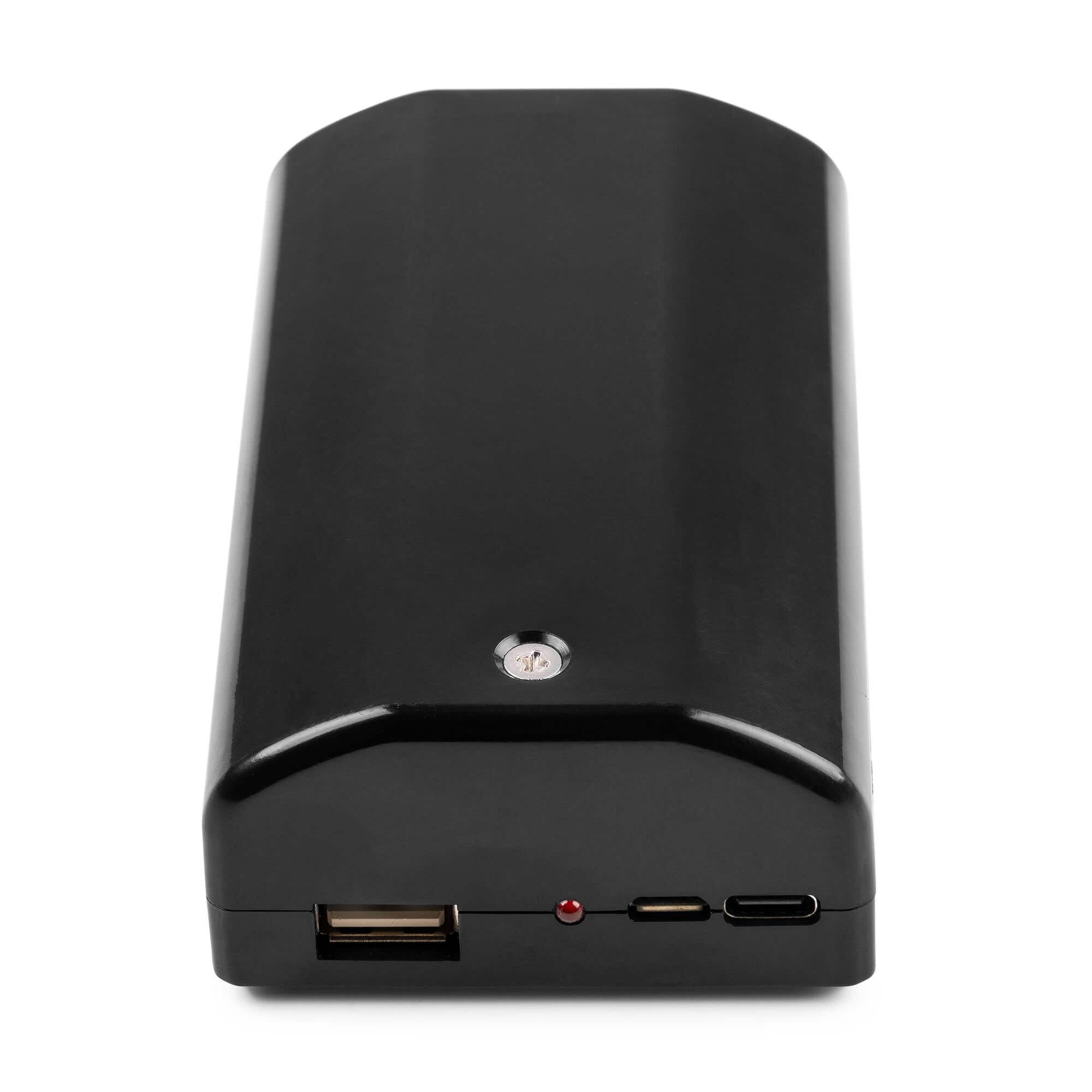 Vonyx MEG075 - Megáfono portátil Potente 75W con Bluetooth, USB, microSD, 2 baterías Recargables, megáfono pequeño con Sirena, micrófono con Cable, Ideal para Fiestas, Eventos y Despedidas de Soltera