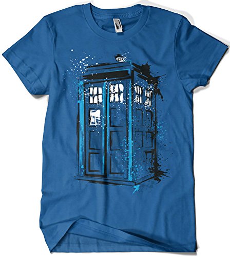 Camisetas La Colmena 308-Maglietta Parody Doctor Who - Time And Space (Dr.Monekers)