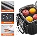Lifewit Medium Lunch Bag Insulated Lunch Box Soft Cooler Cooling Tote for Adult Men Women, Black 12-Can (9L)
