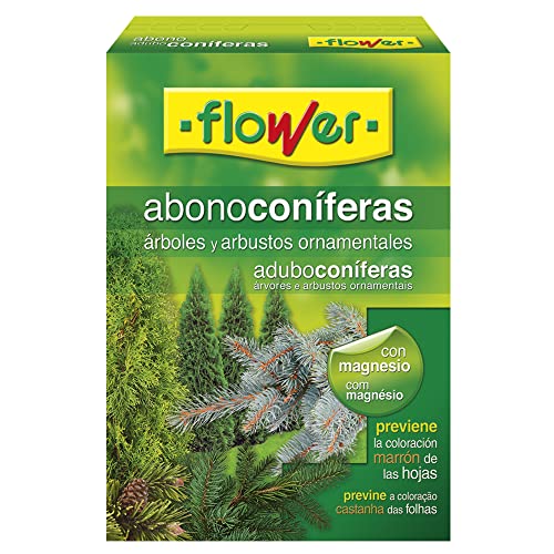 Flower 10518 10518-Abono coníferas y arbustos, 1 kg, No aplica, 7x18x25.5 cm