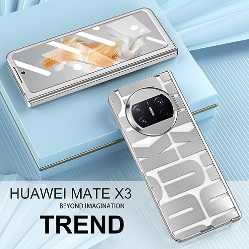 Coque Huawei Mate X3 avec protection charnière et objectif intégrée - Violet - 2