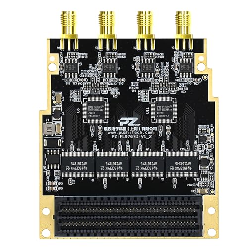 PZ-FL9767D 4 Channel DAC Module AD9767 14bit 125MSPS FMC LPC Interface Industrial Grade ±5V Output Powered from FMC Interface