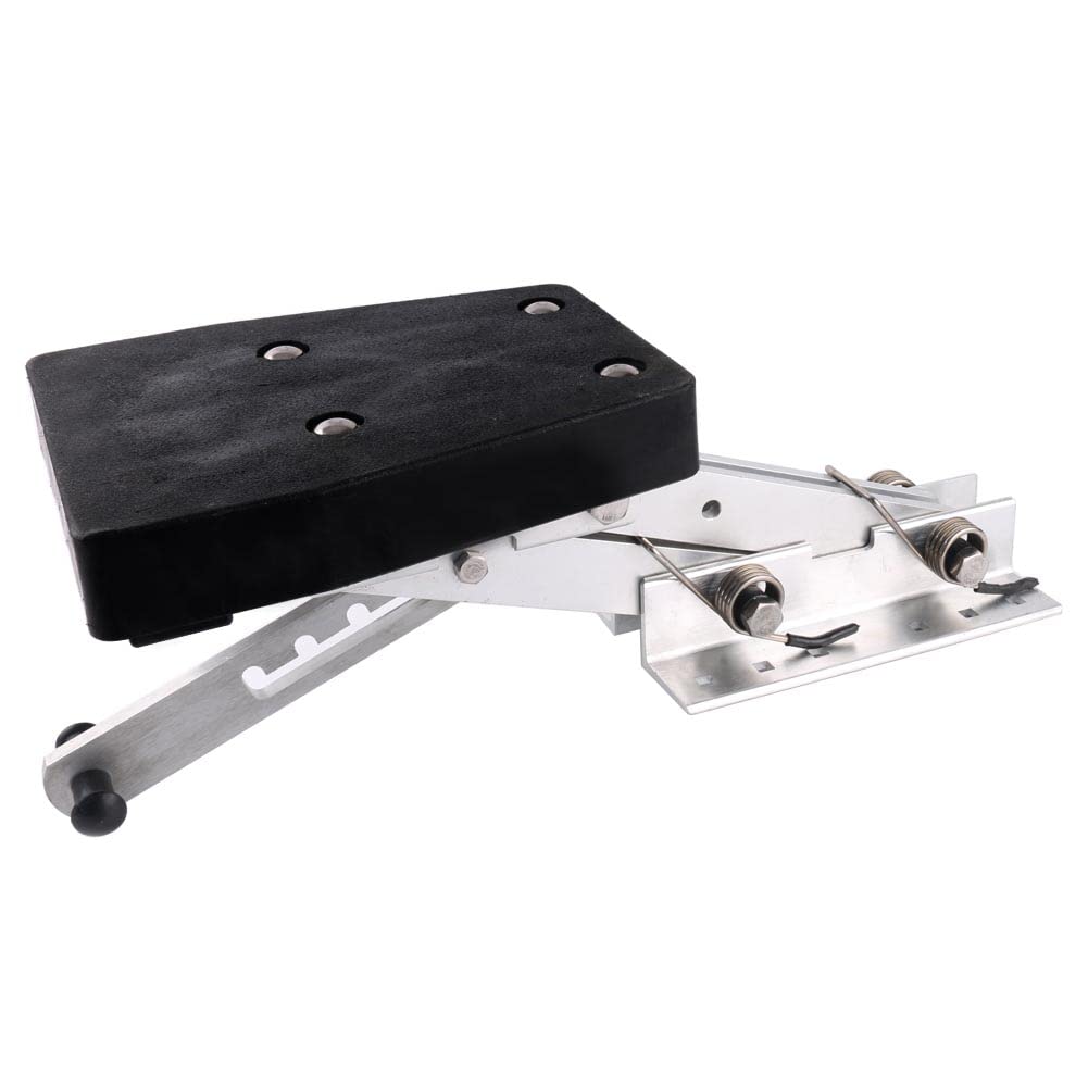 Soporte de motor fuera de borda para barco, soporte de motor fuera de borda de aluminio (7.5 HP a 20 HP)