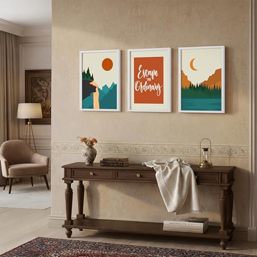 Image of NoWorries Wall paintings for living room - Wall decor illustration design wall paintings for home decoration (Theme-Minimalist) Set of 3 (Art-10, 13x19inch)