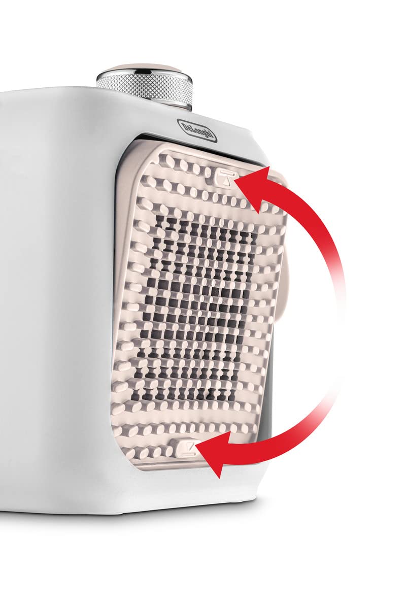 De'Longhi Capsule Desk Termowentylator, Różowy, 10 x 15 x 17.5 cm