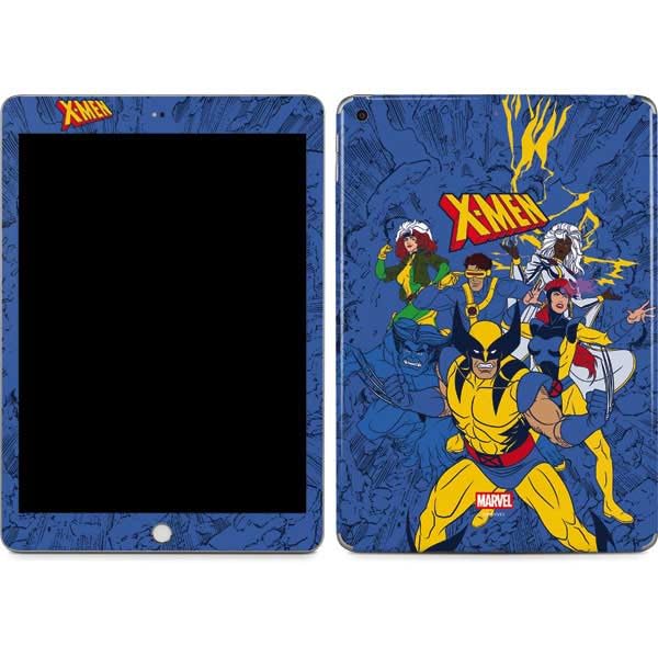 Skinit Decal Tablet Skin Compatible with iPad 9.7in (2017) - Officially Licensed Marvel X-Men Team Design