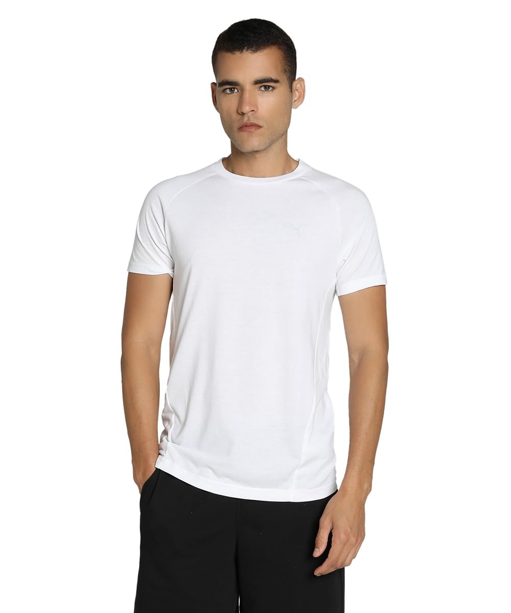 men's solid slim fit t-shirt