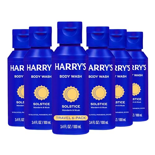 Harry's Travel Size Men's Body Wash - Solstice - 3.4 fl oz (6 Pack) - image 1