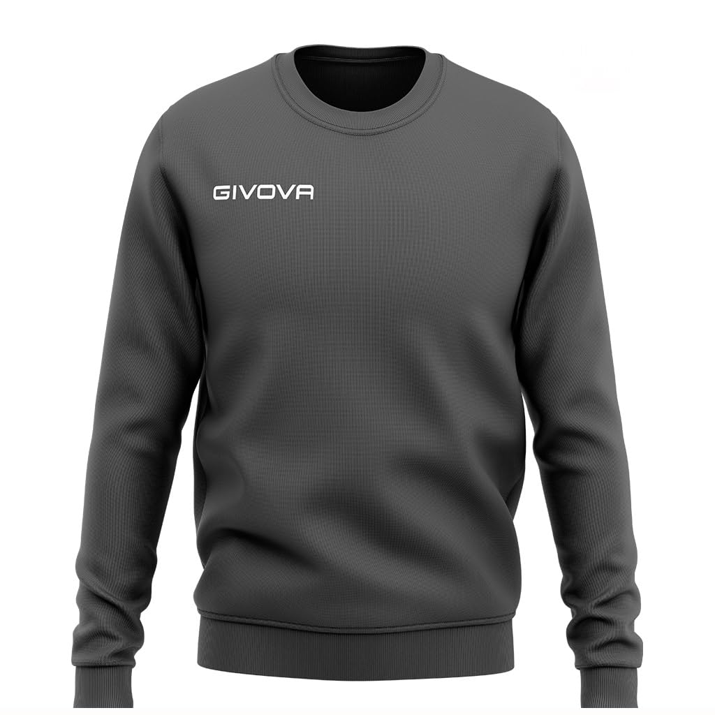 Givova Herren Grau One Trainings Sweatshirt Ma019-0023 3XL