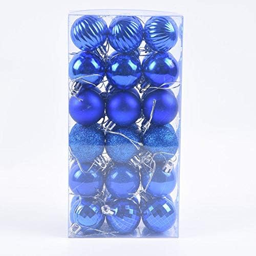 Esferas de adorno de Navidad color turquesa, 35 piezas de 1.57 pulgadas para decoraciĂłn de mini árbol de Navidad para el dĂa de Navidad, vacaciones, Esferas de adorno de Navidad color turquesa, 35 piezas de 1.57 pulgadas para decoraciĂłn de mini árbol de Navidad para el dĂa de Navidad, vacaciones,