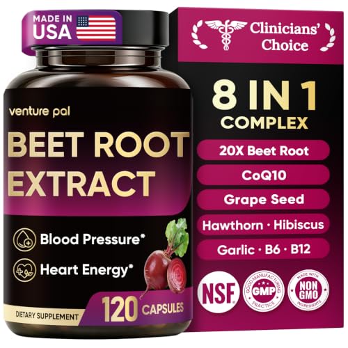Venture Pal 8-in-1 Beet Root Capsules