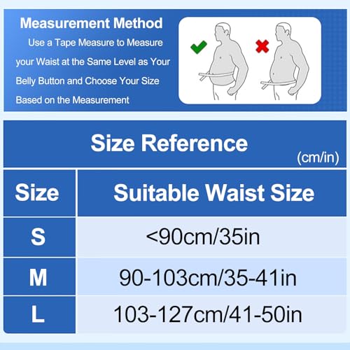Faja para Hernia Umbilical Ajustable para Hombre, Beige, Talla S miniatura 2