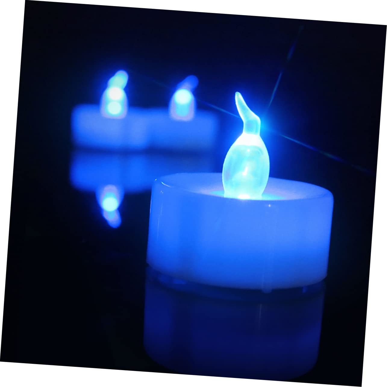 12 Pezzi Candele LED Tealight senza Fiamma con Luce per Decorazioni Casa e Feste Prolungata Naturale per Matrimoni e Accoglienti