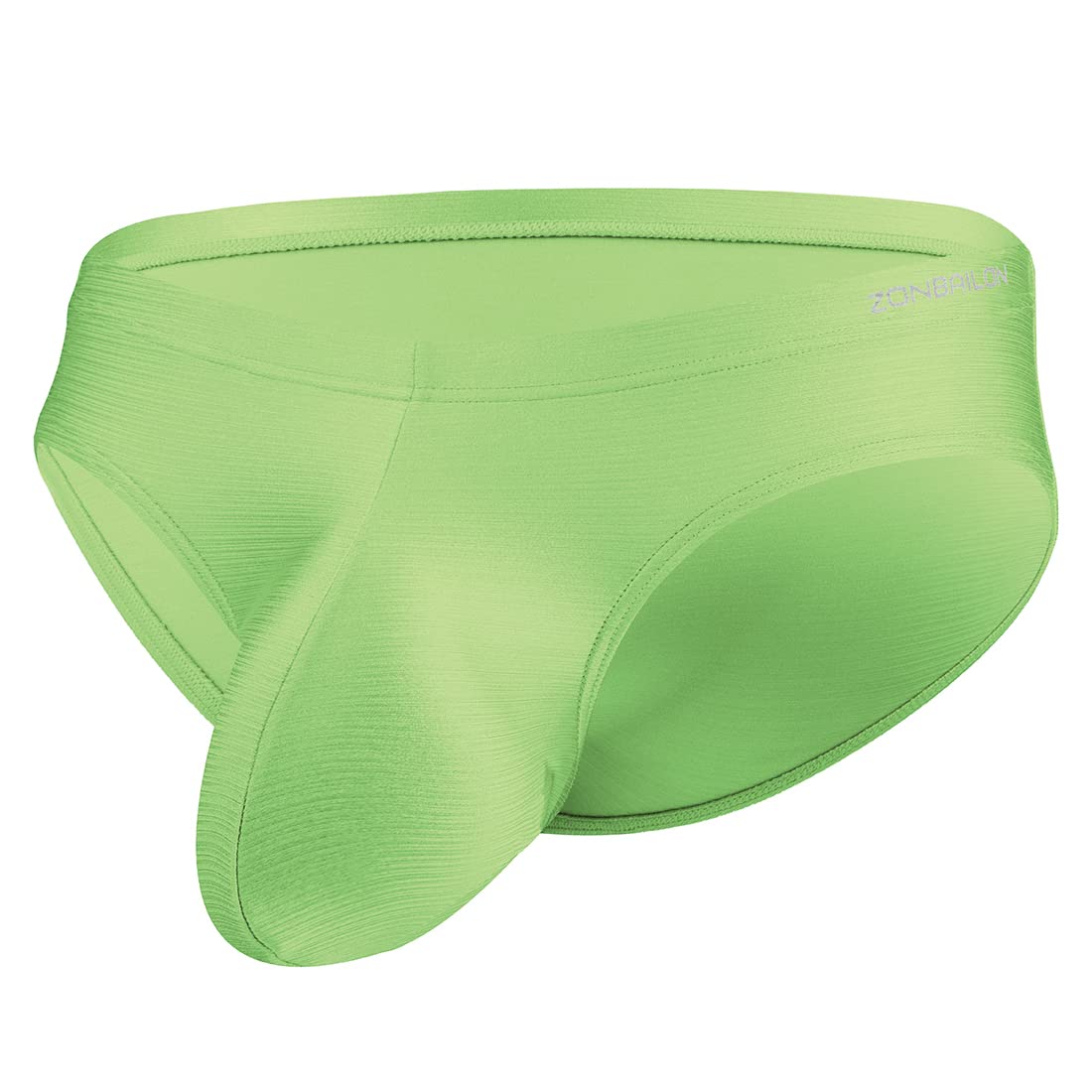 Slip sexy da uomo, slip in nylon, slip da uomo, slip da uomo, in poliammide, Grigio-rosso-verde (confezione da 3), M