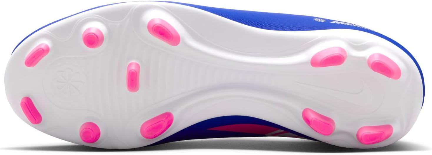 Nike Jr. Mercurial Vapor 16 Club Little/Big Kids' Multi-Ground Low-Top Soccer Cleats (Racer Blue/White)