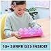 Hatchimals Alive, Egg Carton Toy, Cute Easter Basket Stuffers, Purple & Pink with 5 Collectible Figures in Self-Hatching Eggs, 11 Accessories