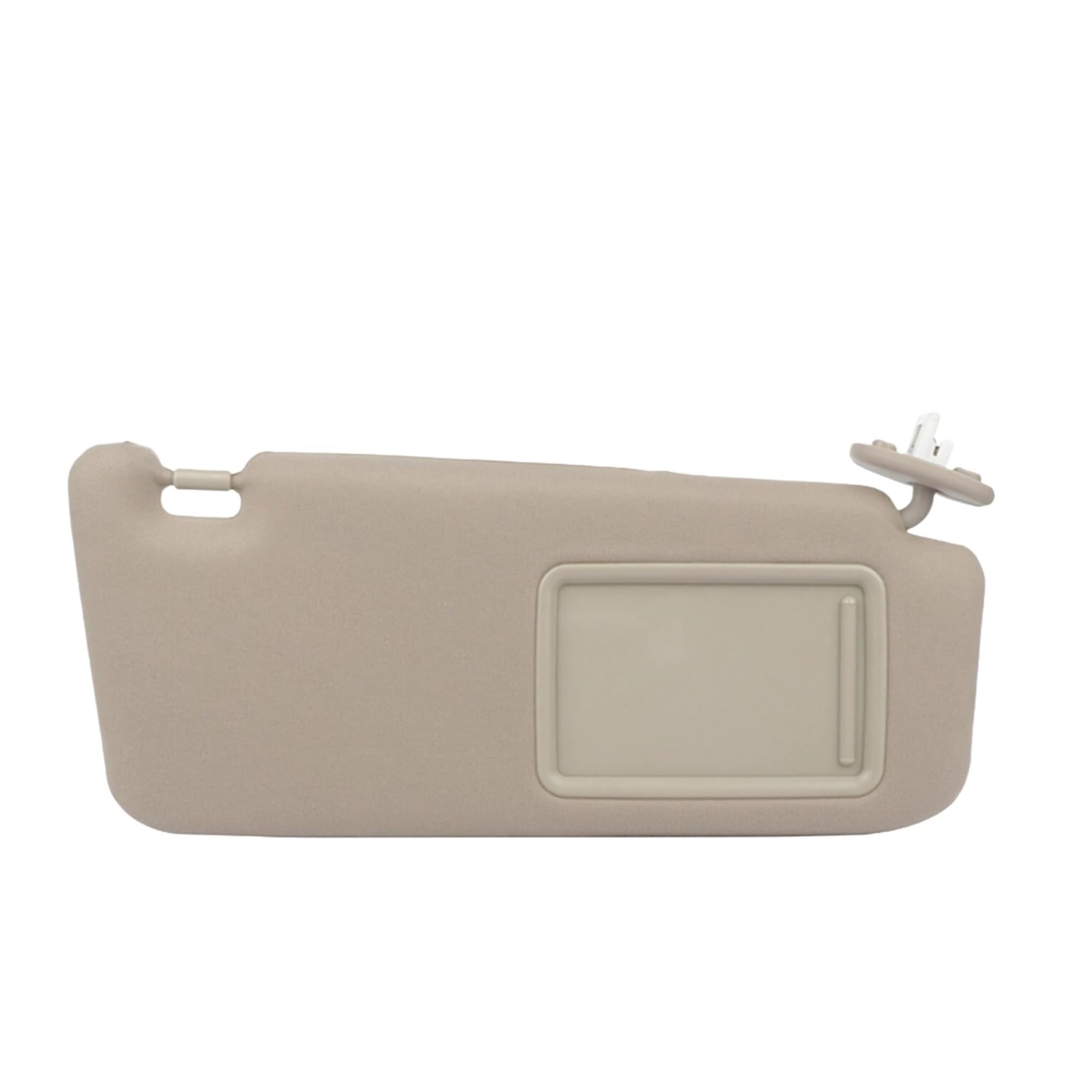 Tablero Parasol Interior Coche Lado Izquierdo Derecho Conductor Pasajero para Venza 2009 2010 2011 2012-2016(Beige Right Side)