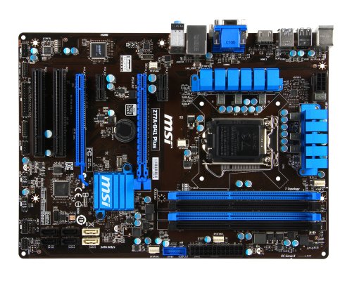 Preisvergleich Produktbild MSI Z77A-G41 Plus - Motherboards (DIMM, DDR3-SDRAM, Intel, PC, UEFI, Intel)