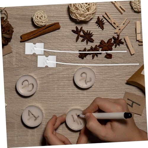 Kit de 50 mechas de algodón para velas miniatura 4