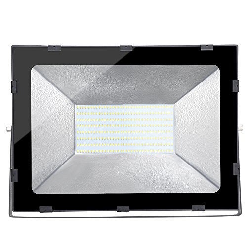 20W/30W/50W/100W/150W Floodlight Led Foco Proyector Led para Exterior Iluminación Decoración delgado cubierta exterior IP65 impermeable LED reflector (200WB)