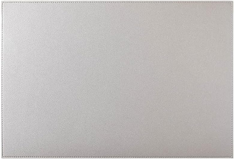 2 Pcs Leather Table Place Mats Western Pads Tableware Solid Color Bowl Mat Home Kitchen Accessories