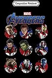 venom cast list  Composition Notebook: Marvel Avengers Endgame Main Cast Circles Graphic Journal/Notebook Blank Lined Ruled 6x9 100 Pages