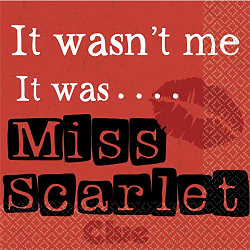 Clue Characters Small Napkins (16ct)