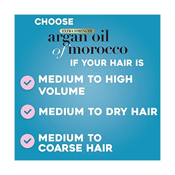 OGX Extra Strength Hydrate Repair + Argan Oil of Morocco Hair Mask Deep Moisturizing Conditioning Treatment, Citrus, 6 Ounce