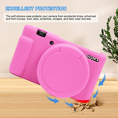 Funda Easy Hood para cámara Sony ZV-1 rosa miniatura 3